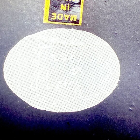 Tracy Porter Planter Red Floral Metalware Handpainted Home Plant Decor - Picture 11 of 12